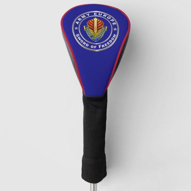 Couvre-club De Golf Armée Europe USAREUR  (Devant)