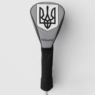 Couvre-club De Golf Armoiries de l'État de l'Ukraine Art Minimaliste