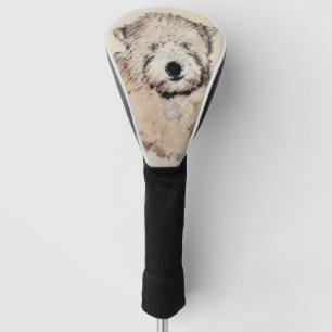 Couvre-club De Golf Art blond comme les blés Doux-Enduit de chien de