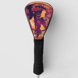 Couvre-club De Golf Art nouveau Alphonse Mucha Donna orchini femme