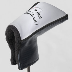 Couvre-club De Golf As au-dessus du reste argent