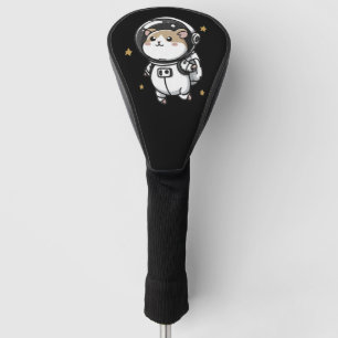 Couvre-club De Golf Astronaute Hamster