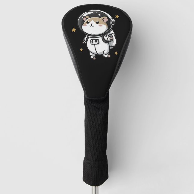 Couvre-club De Golf Astronaute Hamster (Devant)