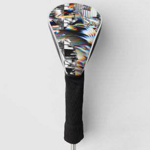 Couvre-club De Golf Attaque arc-en-ciel