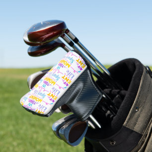 Couvre-club De Golf Aujourd'hui Moment, la vie étincelante