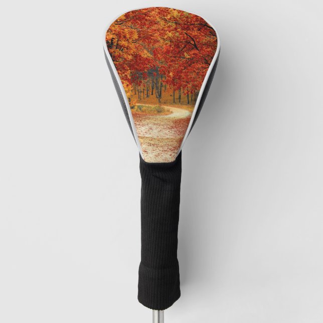 Couvre-club De Golf automne dans la forêt (Devant)