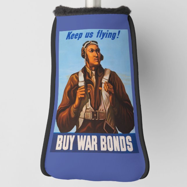 Couvre-club De Golf Aviateurs noirs : Service militaire de combat de 2 (Tourné à 90°)