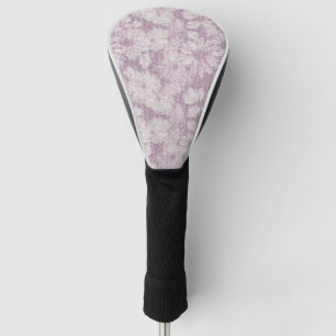 Couvre-club De Golf Baisée brisée Texture dans Soulagement Lilac soupl