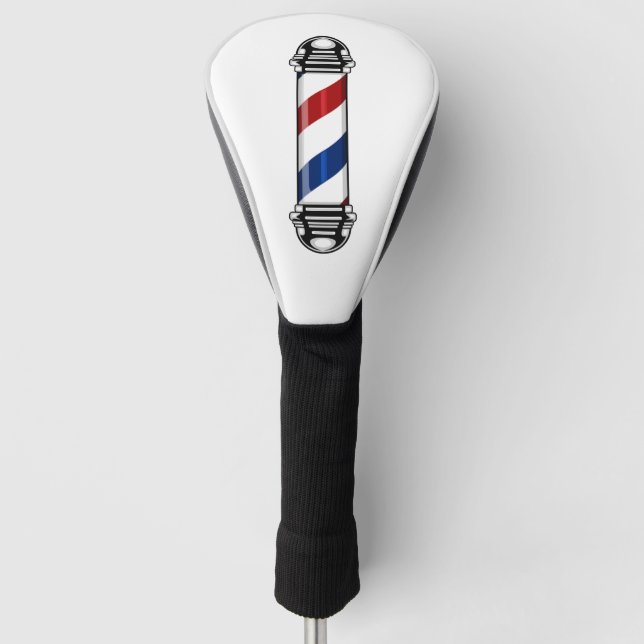 Couvre-club De Golf Barber Poteau Golf Head Cover (Devant)