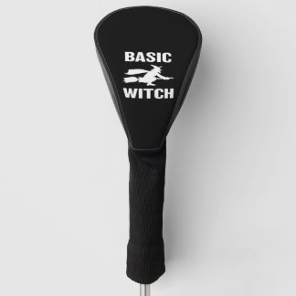 Couvre-club De Golf Basic Witch drôle Halloween disant femmes