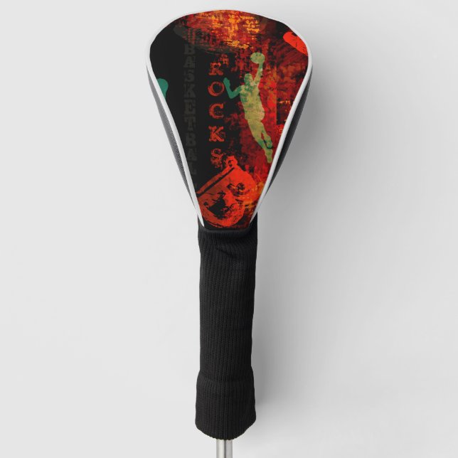 COUVRE-CLUB DE GOLF BASKETBALL (Devant)