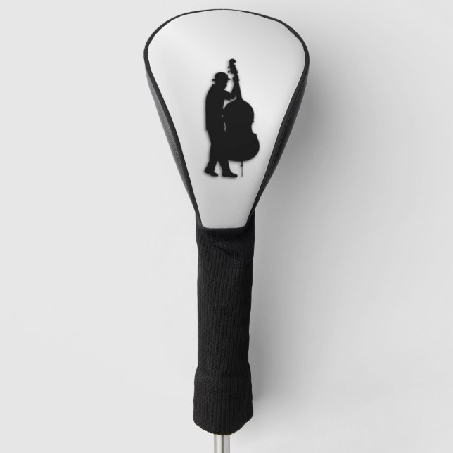 Couvre-club De Golf Bass Player Silver (Devant)