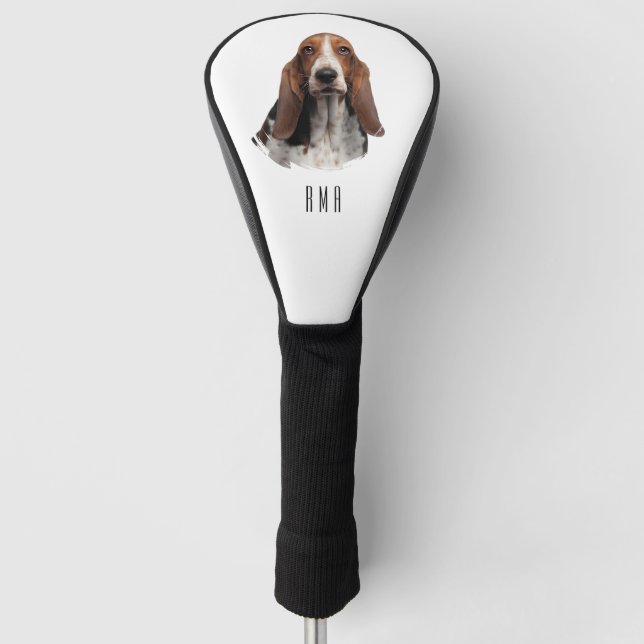 Couvre-club De Golf Basset Hound (Devant)