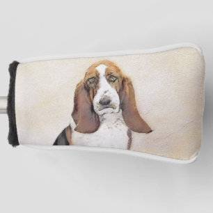 Couvre-club De Golf Basset Hound Peinture - Cute Original Chien Art