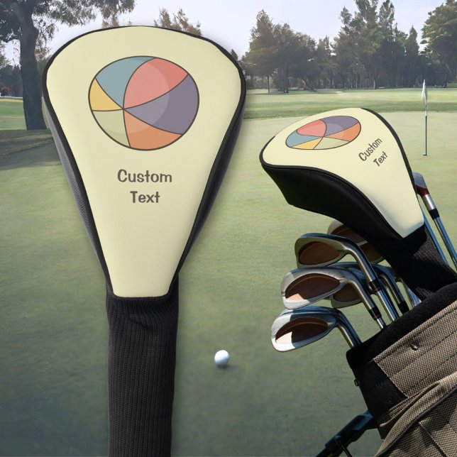 Couvre-club De Golf Beach Ball (Créateur téléchargé)