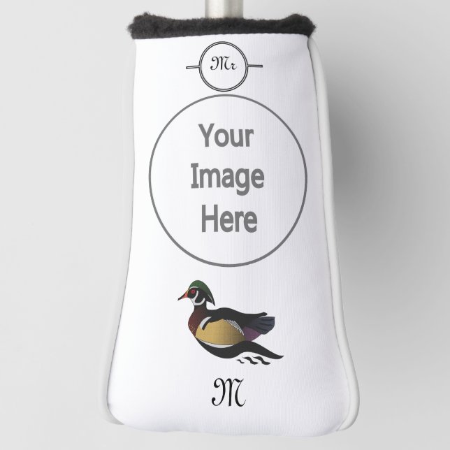 Couvre-club De Golf Beautiful Duck (Tourné à 90°)