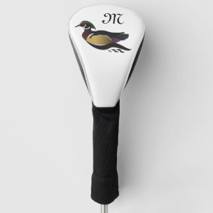 Couvre-club De Golf Belle baignade en canard de bois
