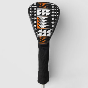 Couvre-club De Golf Bénédiction de plumes dans Orange Golf Tête couver