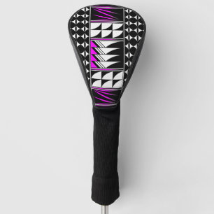 Couvre-club De Golf Bénédiction de plumes en Pink Golf Head Cover