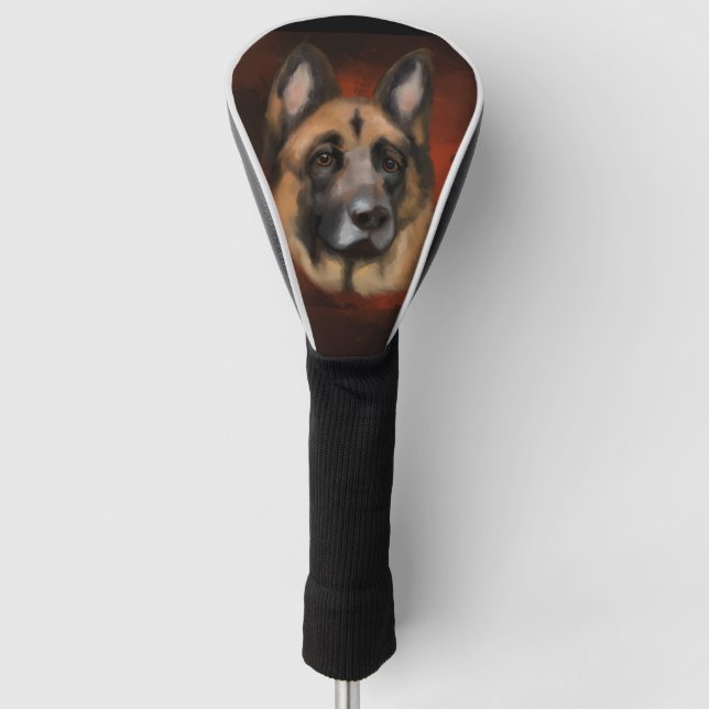 COUVRE-CLUB DE GOLF BERGER ALLEMAND    (Devant)