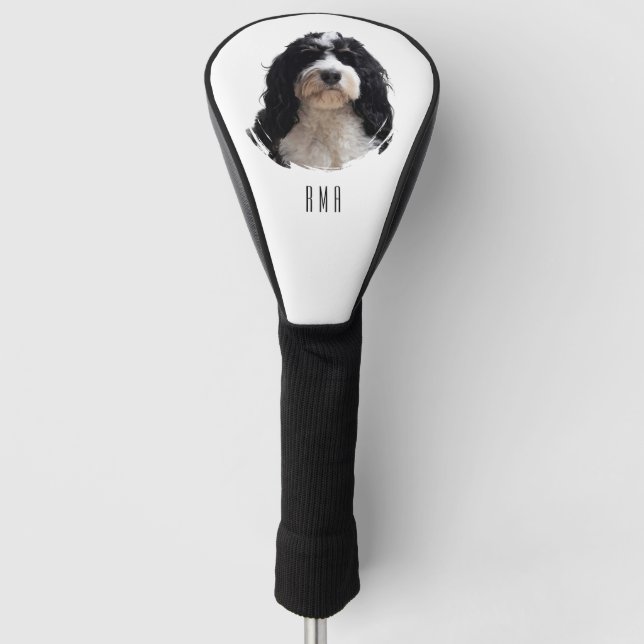 Couvre-club De Golf Bernedoodle (Devant)