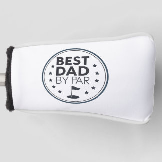 Couvre-club De Golf Best Dad By Par Golf Badge Design