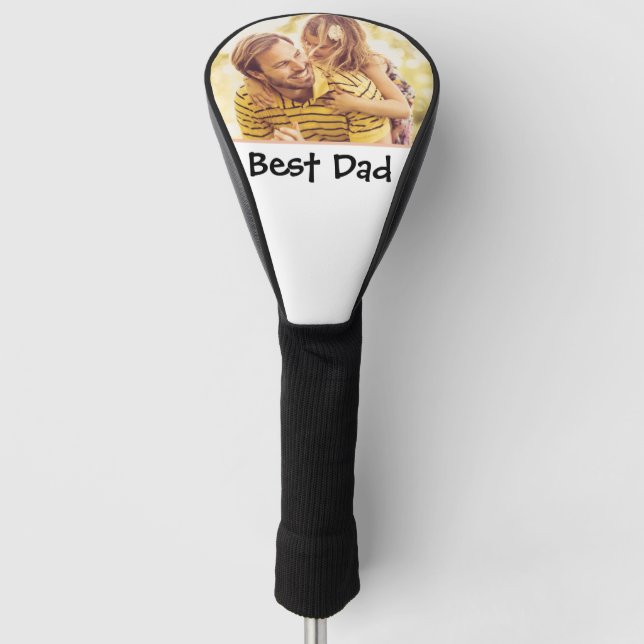 Couvre-club De Golf Best Dad Ever Personalized Father's Day Golf  (Devant)