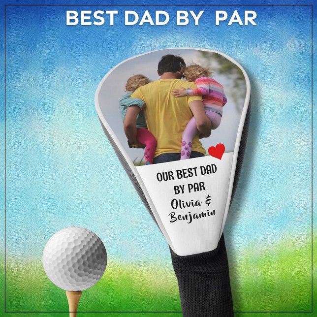 Couvre-club De Golf Best DAD par Par Photo personnalisée * (Créateur téléchargé)
