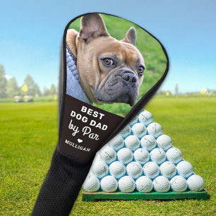 Couvre-club De Golf Best DOG DAD By Par Photo Fête des pères personnal