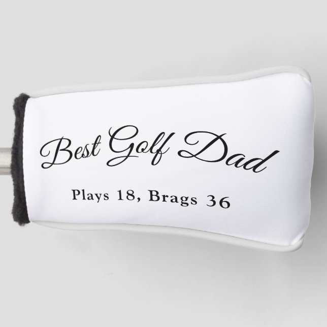 Couvre-club De Golf Best Golf Dad | Funny Golf Father Gift (Devant)