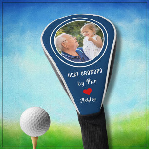 Couvre-club De Golf BEST GRANDPA PAR PAR Photo personnalisée
