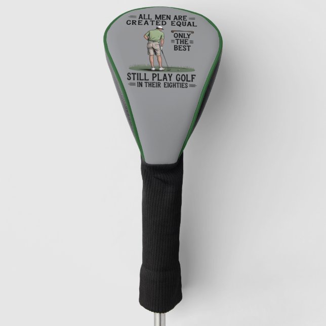 Couvre-club De Golf Best Men Play Golf Eighties Funny Golfer Golfing  (Devant)