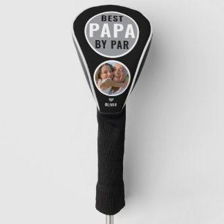 Couvre-club De Golf Best Papa By Par Par Golf Cadeau Personnalisé Nom
