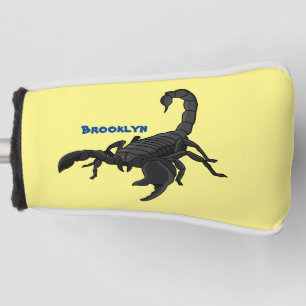 Couvre-club De Golf Black hungry scorpion
