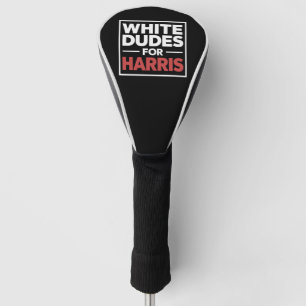 Couvre-club De Golf Blancs Pour Kamala-Harris Présidente 2024