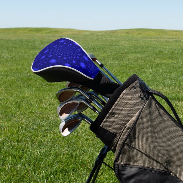 Couvre-club De Golf Bleu éblouissant (In Situ)