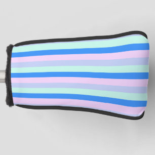 Couvre-club De Golf Bleu, Lavande, Rose et Monnaie Pastel Grandes vert