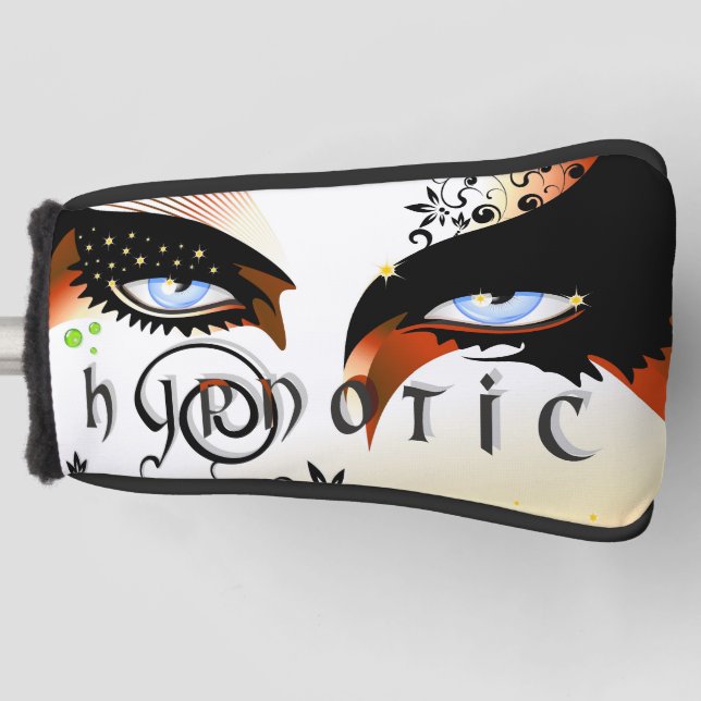 Couvre-club De Golf Blue Eyes Mode maquiller (Devant)