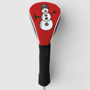 Couvre-club De Golf Bonhomme de neige