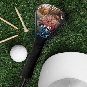 Couvre-club De Golf Bonne Fête des pères Meilleur Père Par Par Photo P