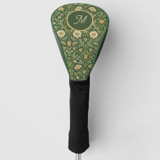 Couvre-club De Golf Botanique de style vert William Morris