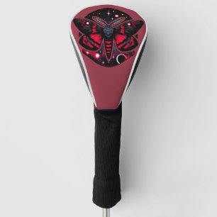 Couvre-club De Golf Bouche cosmique rouge et noire - Mystique céleste