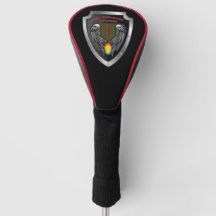 Couvre-club De Golf Bouclier de la 1re Div. d'Inf. “Big Red One”