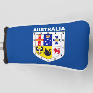 Couvre-club De Golf Bouclier des armes d'Australie