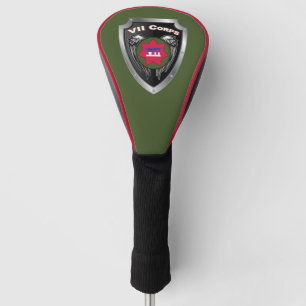 Couvre-club De Golf Bouclier du 7e corps