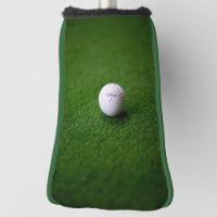 Boule de golf sur la surface verte Putter Golf Hea