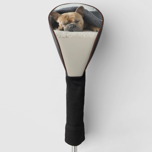 Couvre-club De Golf boule dogue français sous couverture  (Devant)