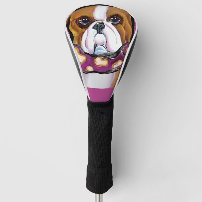 COUVRE-CLUB DE GOLF BOULEDOGUE           (Devant)