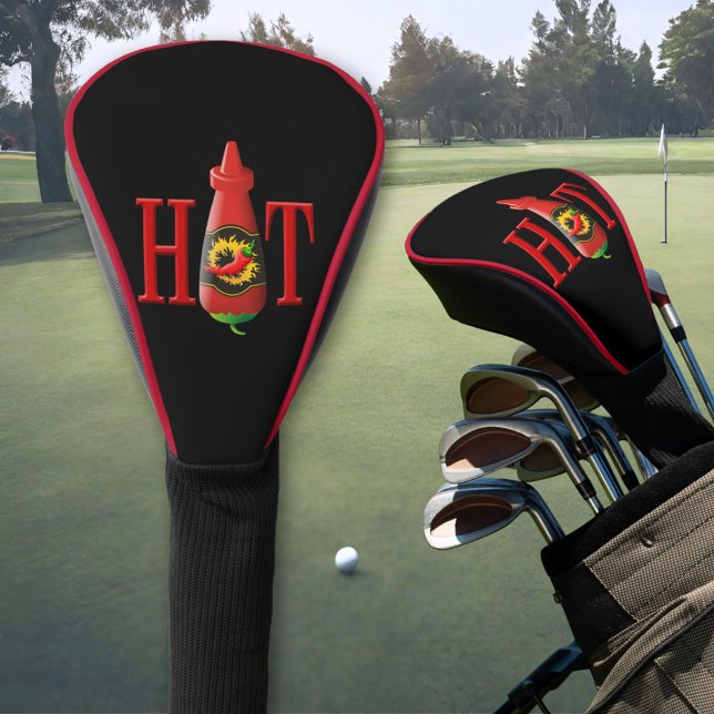 Couvre-club De Golf Bouteille de sauce chaude (Créateur téléchargé)
