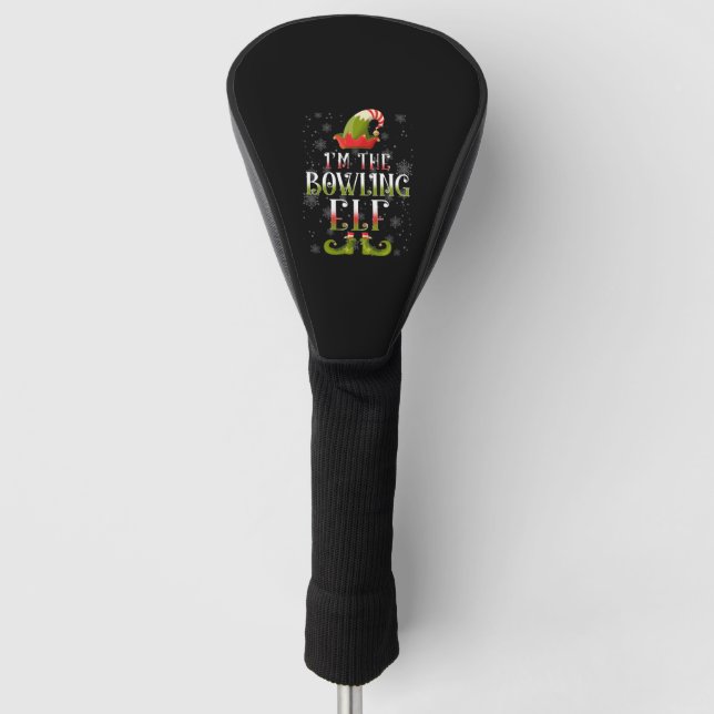 Couvre-club De Golf Bowling Elf Christmas (Devant)